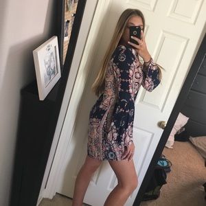 boho mini dress